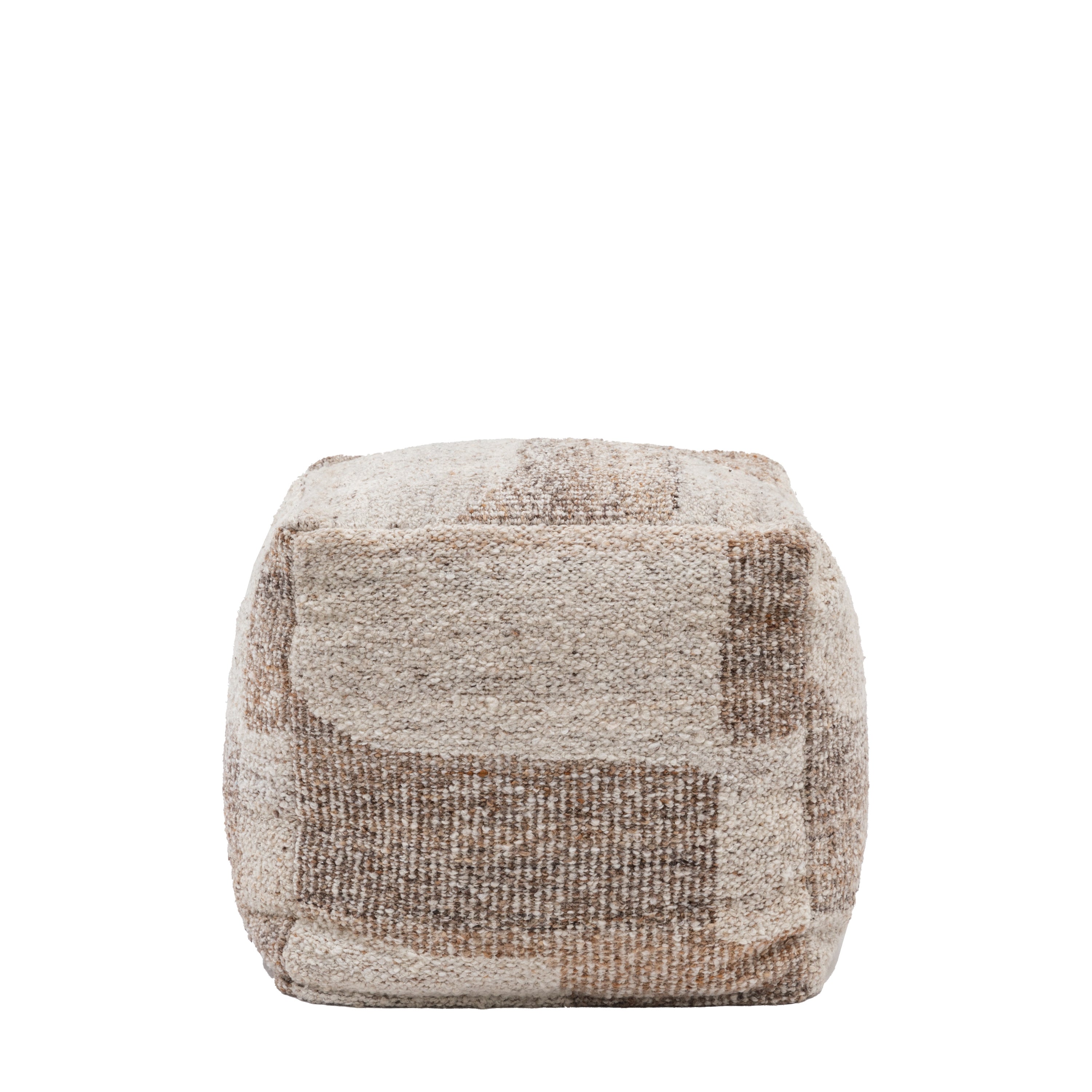 Herning Tonal Natural Pouffe